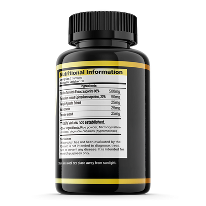 Testosterone Booster: Build Muscle & Burn Fat