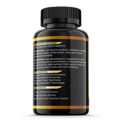 Testosterone Booster: Build Muscle & Burn Fat